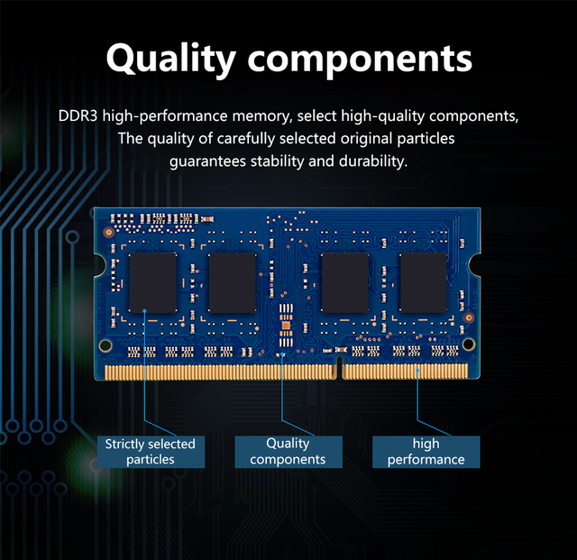 Pamięć RAM Lenovo DDR3 DDR4 8GB 4GB 16GB dla laptopa, 1333 1600 2400 2666 2133 DDR3L 204pin Sodimm dla notebooka - Wianko - 4
