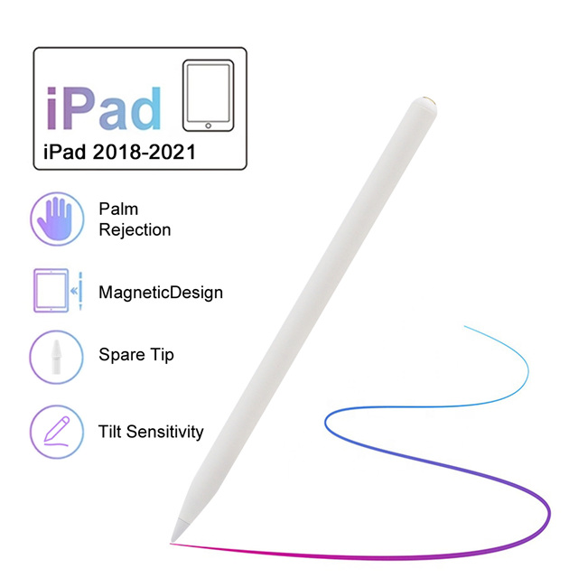 Rysik do Apple Pencil 2 dla iPada, z wyświetlaczem baterii, kompatybilny z iPad Pro 11/12.9 2022-2018, Mini 6, Air 4, 7th/8th gen - Wianko - 5
