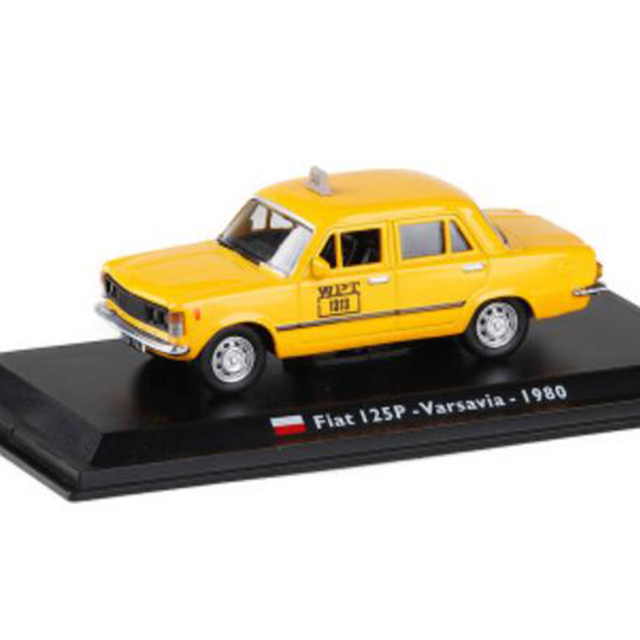 Klasyczny model samochodu Fiat Ford Cab Taxi ciężarówka Diecast w skali 1/43, wykonany z metalu - kolekcjonerski prezent zabawkowy auto - Wianko - 34