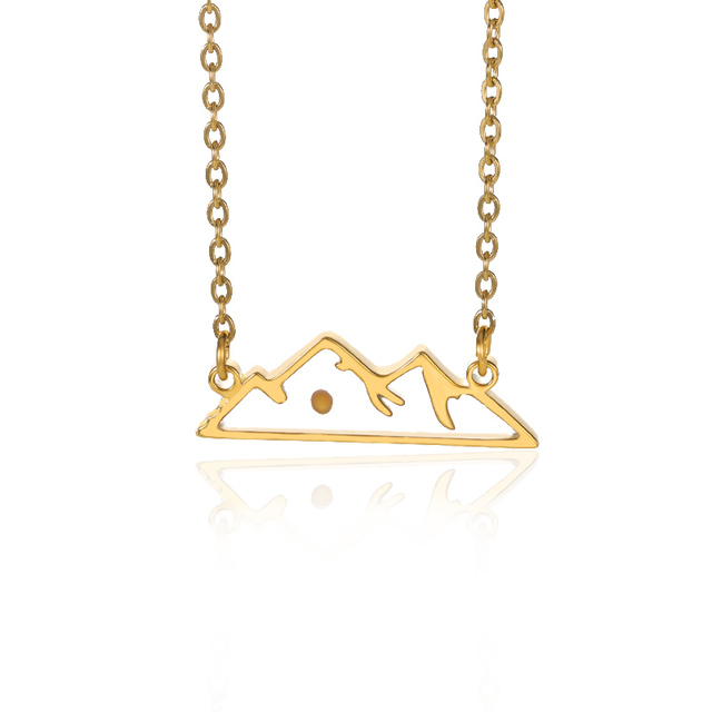 Złoty stalowy naszyjnik z okrągłymi nasionami musztardy - biżuteria kolekcjonerska dla eleganckich kobiet - Wianko - 16