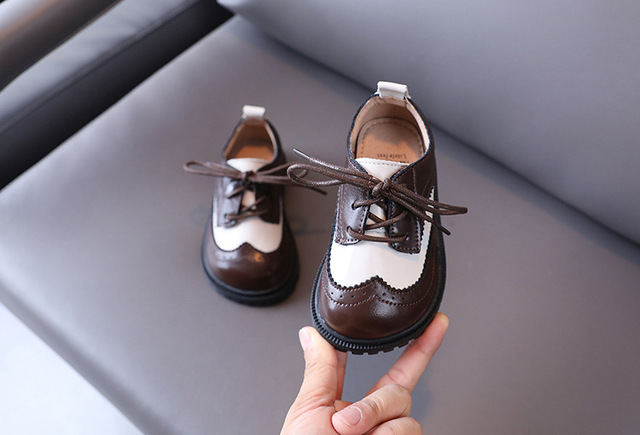 Jesienne skórzane buty DIMI 2021 dla dzieci - moda, prostota i wygoda, idealne dla chłopców i dziewczynek, casualowy styl, buty do tańca - Wianko - 5