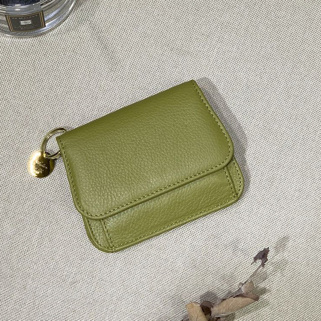 Skórzany damski portfel Vintage Clutch Mini - futerał na karty z elegancką portmonetką do przechowywania - Wianko - 9