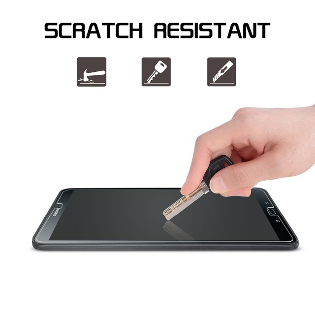 Szkło hartowane do Huawei MatePad T10/T10S 9.7 10.1 2020, T8/T8 8.0 - 9H, 2D, ochronne anti-scratch screen protector - Wianko - 3