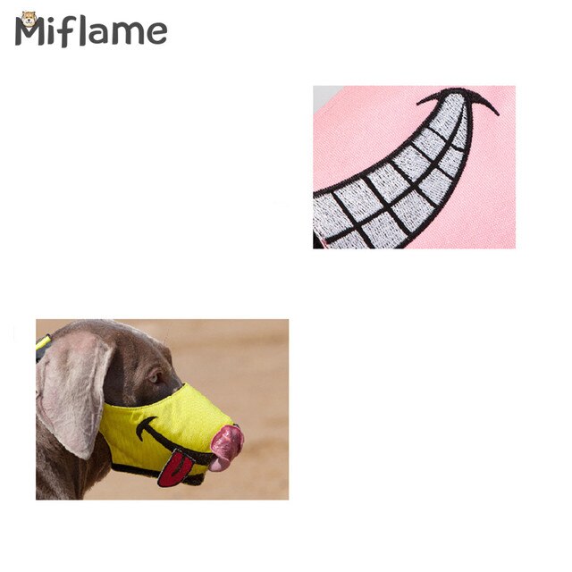 Kaganiec Miflame dla dużych psów Greyhound, regulowany, ochrona ust przed szczekaniem i zapewnienie świeżego powietrza dla zwierząt domowych - Wianko - 9