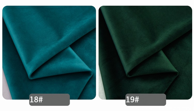 Miękka holenderska aksamitna tkanina tapicerska na sofę, zasłonę i poduszki, z wysoką jakością, w kolorach: czarny, biały, zielony, niebieski, różowy, czerwony - Wianko - 20