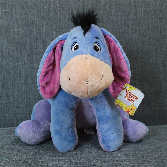 Disney Kłapouchy Osioł Stuffe - Miękkie pluszowe zwierzątko 37cm - Niebieski - Idealny prezent urodzinowy dla chłopca! - Wianko - 2