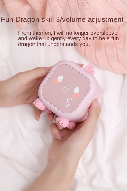 Cyfrowy budzik Cartoon - śliczne światło nocne LED z portem USB - wielofunkcyjny minutnik Smart B dla dzieci - Wianko - 3