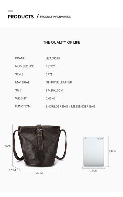 Damska torba na zakupy i na ramię - luksusowa skórzana jakość, designerski styl Tote 6771 - Wianko - 3