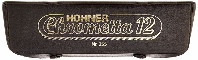 Harmonijka chromatyczna Hohner 255 Chrometta 12, 12 otworów, klucz C Major - Wianko - 12
