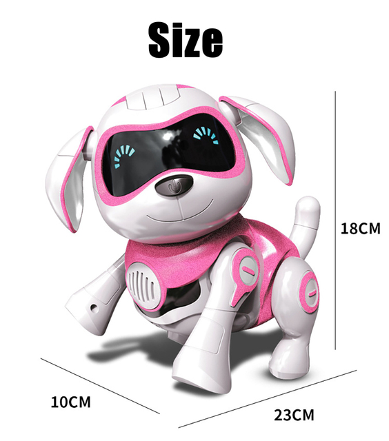 Inteligentny pies mechaniczny - elektroniczny zwierzak, który tańczy i śpiewa, z muzyką i czujnikiem podczerwieni, idealny dla dzieci - Wianko - 9