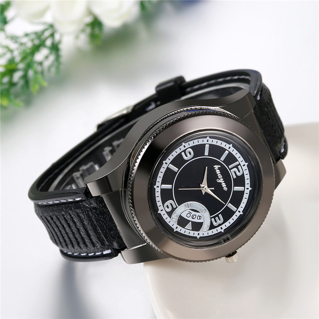 Zegarek męski LANCARDO Fashion z ładowaną przez USB elektroniczną zapalniczką - Wianko - 5