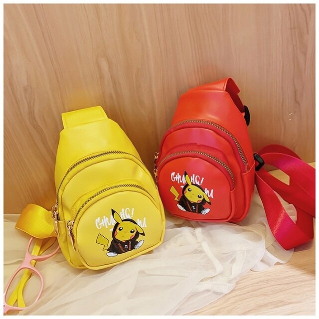 Plecak Pikachu Mini z pluszowym plecakiem 2021 - Wianko - 2
