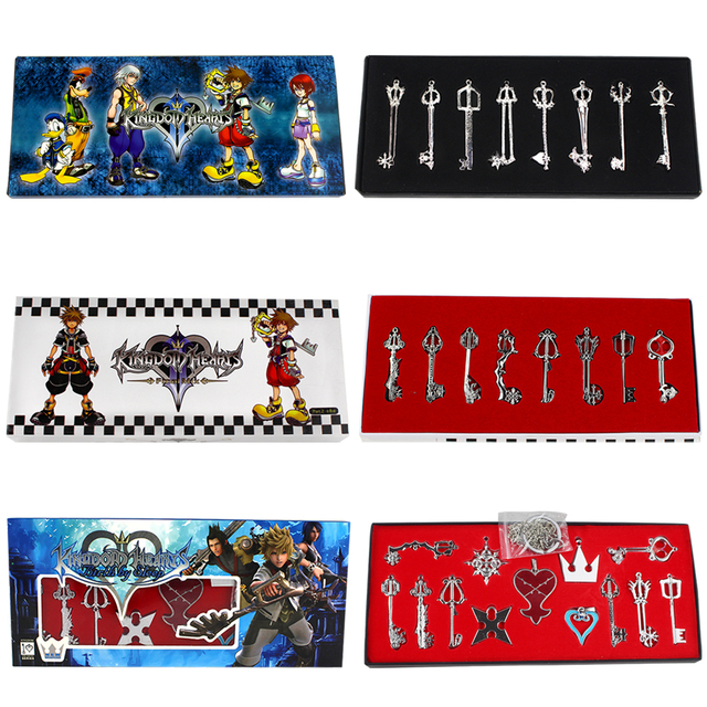 Naszyjnik z wisiorkiem Kingdom Hearts - Sora, Vanitas, Vexen/Even, Roxas, Xion - 3 style, 3-7.5cm - Wianko - 3