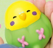 Figurka akcji z Japonii: Prawdziwy krzyk śpiącego ptaka - urocza Tumbler Chubby Parrot - kapsułkowa zabawka Gashapon - dekoracja stołu i prezent dla dzieci - Wianko - 2