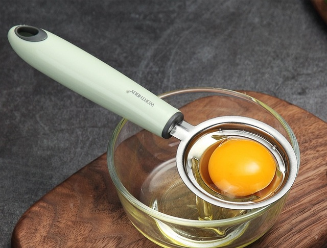 Jajko Separator żółtek Food-grade ręczne mieszadło do oddzielania jajek - Wianko - 3