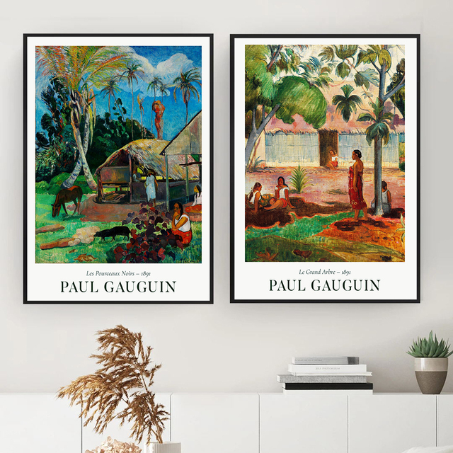 Obraz ścenny Paula Gauguina - reprodukcja na płótnie dla salonu i dekoracji wnętrz - Wianko - 5