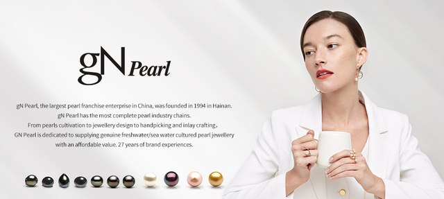 Pierścionek GN Pearl 18K Rose z białą naturalną perłą słodkowodną, pokryty złotem, w nowoczesnym stylu - biżuteria dla kobiet - Wianko - 1