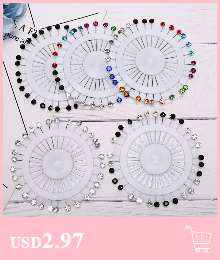 Zestaw 30 sztuk kolorowych broszek do krawiectwa z kryształkami Snag Hidżab CrystalCraft - Wianko - 8