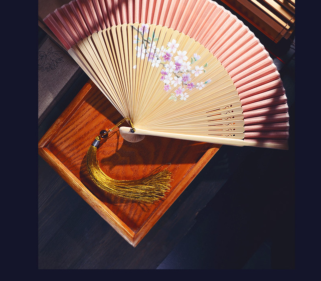 Japoński Hefeng - Składany Wachlarz z Nadrukiem Smoka - Prezent dla Fanów - 6 cali - Wianko - 9