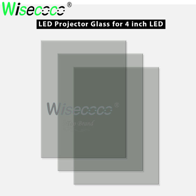 Szkło termoizolacyjne polaryzacyjne do 4 calowego lcd DIY projektor LED - Unic UC40 UC46 Rigal (96*60*1.2mm) - Wianko - 8
