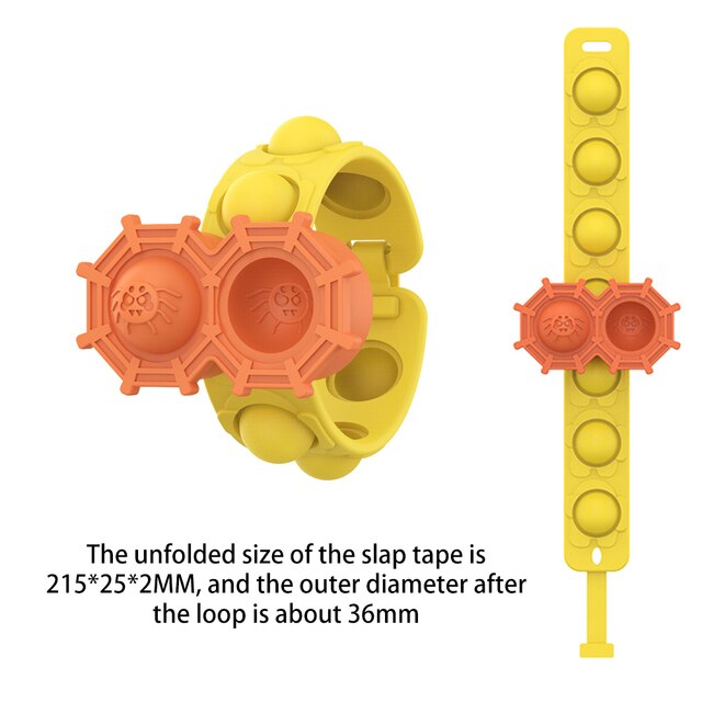 Bransoletka z nadmiarem ciśnienia - Zabawka do zgniatania, antystresowa, sensoryczna dla dzieci autystycznych - Wianko - 12