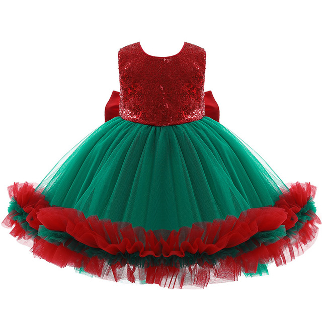 Sukienka świąteczna dla dziewczynki - księżniczka, urodziny, Halloween - rozmiary 3-10 lat - Wianko - 1