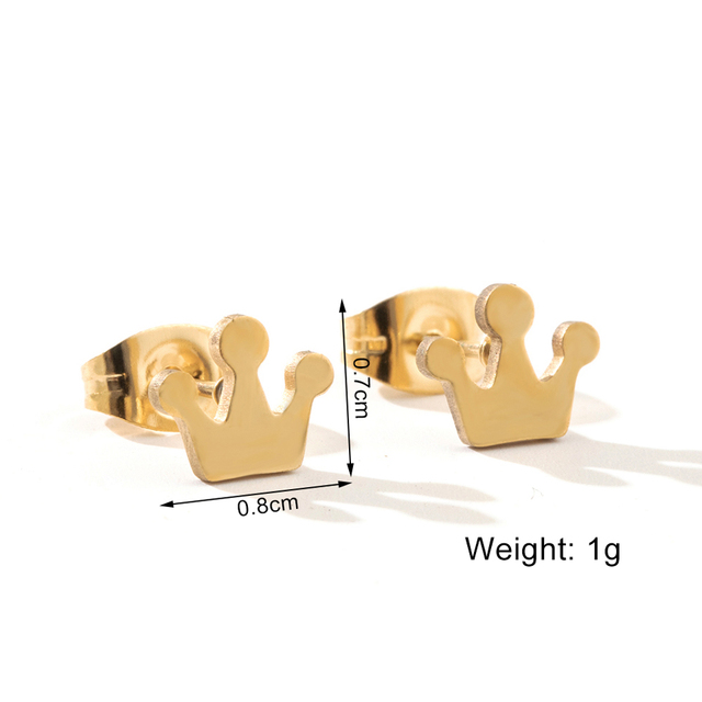 Minimalistyczne kolczyki ze stali nierdzewnej dla kobiet - nowoczesny design 2021 - Wianko - 19