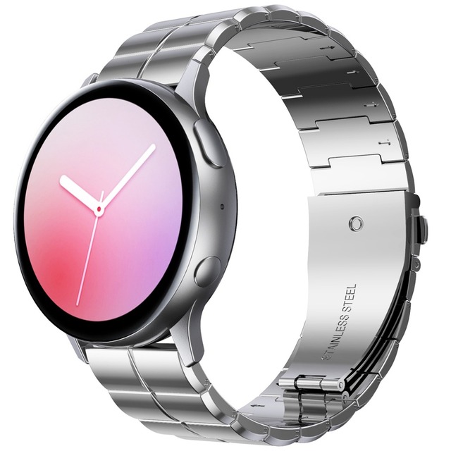 Pasek zegarka ze stali nierdzewnej do Samsung Galaxy Watch Active 2 - Wianko - 11
