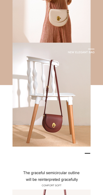 Luksusowa torebka damska Crossbody DN 2021 - markowa designerska torba mała - Wianko - 4