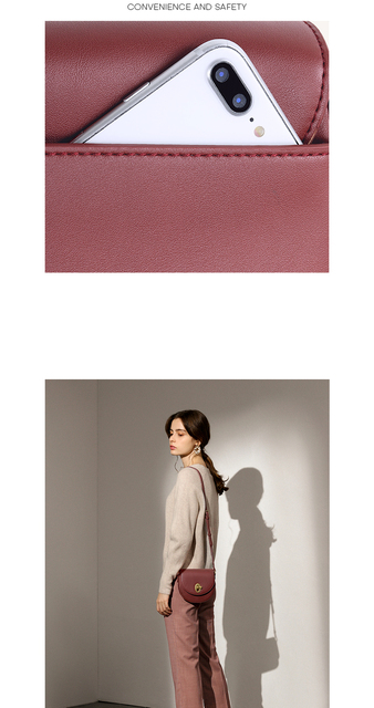 Luksusowa torebka damska Crossbody DN 2021 - markowa designerska torba mała - Wianko - 6