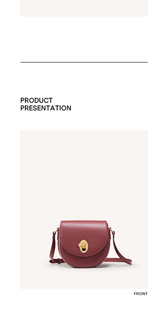 Luksusowa torebka damska Crossbody DN 2021 - markowa designerska torba mała - Wianko - 17
