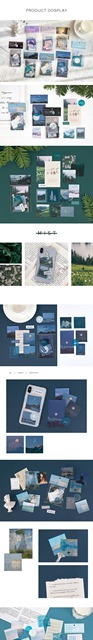 Fantastyczne naklejki dekoracyjne SKYISLE z 8 wzorami artystycznymi do Scrapbookingu i Bullet Journaling - Wianko - 2
