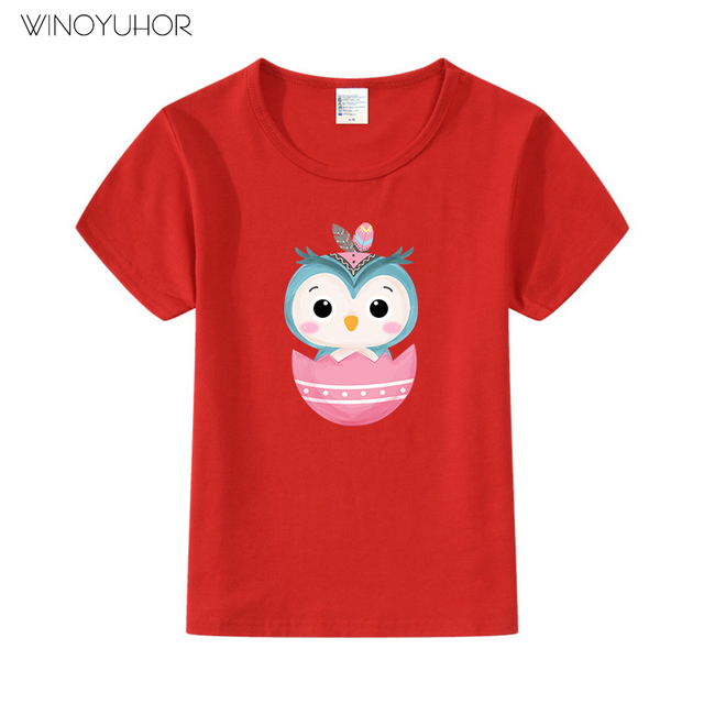Akwarela sowa - T-shirt dziewczyny i chłopcy - koszulka dziecięca z krótkim rękawem - Wianko - 7