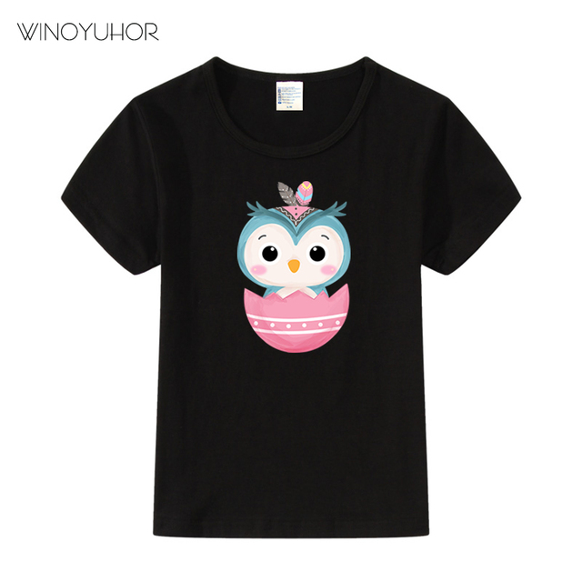 Akwarela sowa - T-shirt dziewczyny i chłopcy - koszulka dziecięca z krótkim rękawem - Wianko - 4
