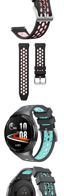 Oryginalny pasek z tworzywa sztucznego o szerokości 22mm do Huawei GT 2e - wymienna bransoleta nadgarstkowa dla inteligentnego zegarka - Wianko - 7