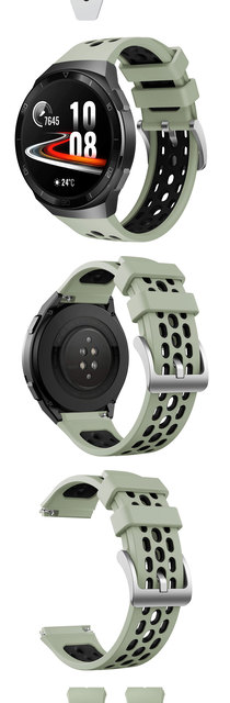 Oryginalny pasek z tworzywa sztucznego o szerokości 22mm do Huawei GT 2e - wymienna bransoleta nadgarstkowa dla inteligentnego zegarka - Wianko - 5