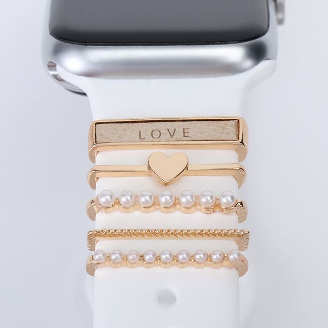 Dekoracyjne Charms diamentowa biżuteria do bransoletki Apple Watch i Galaxy Watch 4/3 - Wianko - 6