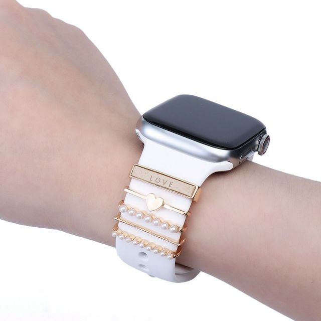 Dekoracyjne Charms diamentowa biżuteria do bransoletki Apple Watch i Galaxy Watch 4/3 - Wianko - 5