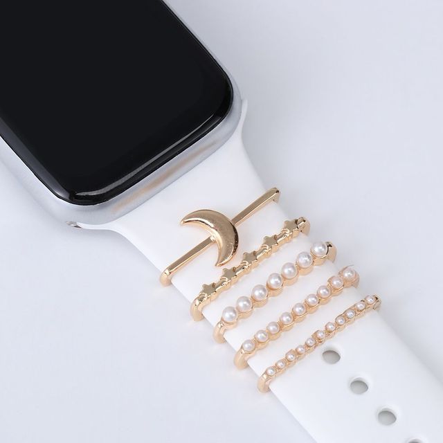 Dekoracyjne Charms diamentowa biżuteria do bransoletki Apple Watch i Galaxy Watch 4/3 - Wianko - 9
