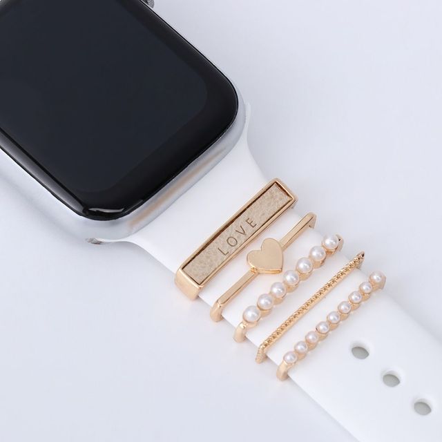 Dekoracyjne Charms diamentowa biżuteria do bransoletki Apple Watch i Galaxy Watch 4/3 - Wianko - 8