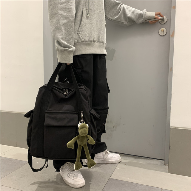 Luksusowy wodoodporny plecak szkolny dla kobiet - żaba, nylonowy plecak podróżny Mochila Feminina - Wianko - 10
