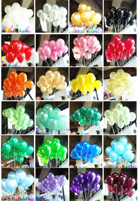 10 fioletowych lateksowych balonów na brzuszkowe urodziny - 12 cali, 2.2g - Wianko - 3