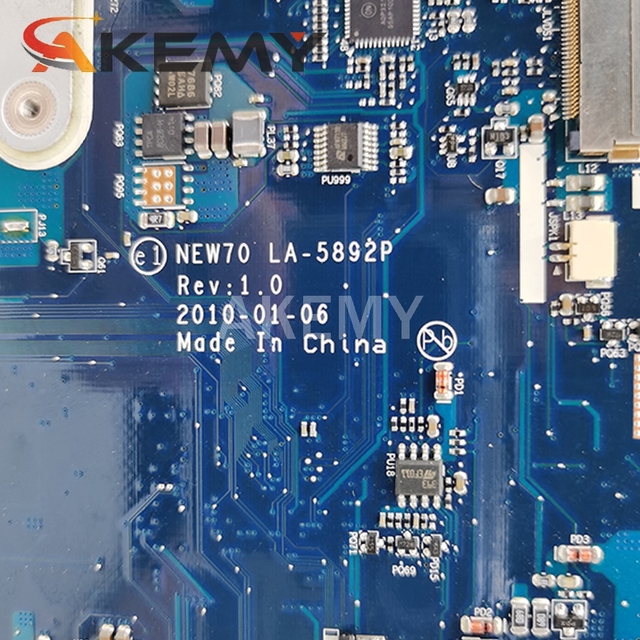 Płyta główna do laptopa Acer Aspire 5741 5741zg 5742 5742G NEW70 LA-5892P HM55 DDR3 z CPU za darmo - Wianko - 4
