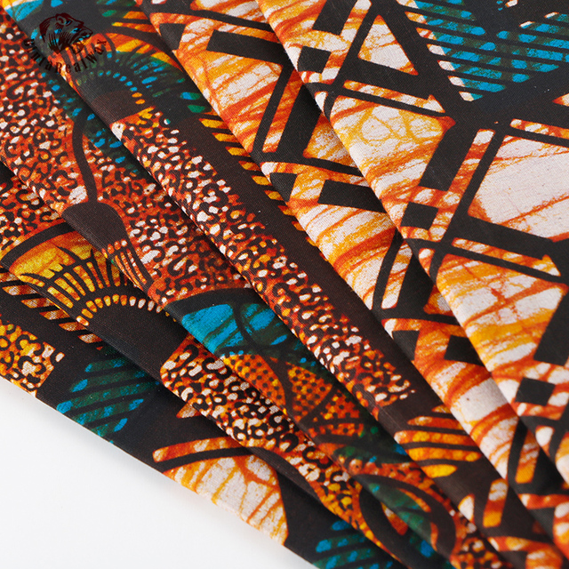 BintaRealWax - afrykańska tkanina bawełniana Ankara - najnowszy wzór do szycia odzieży - Wianko - 9