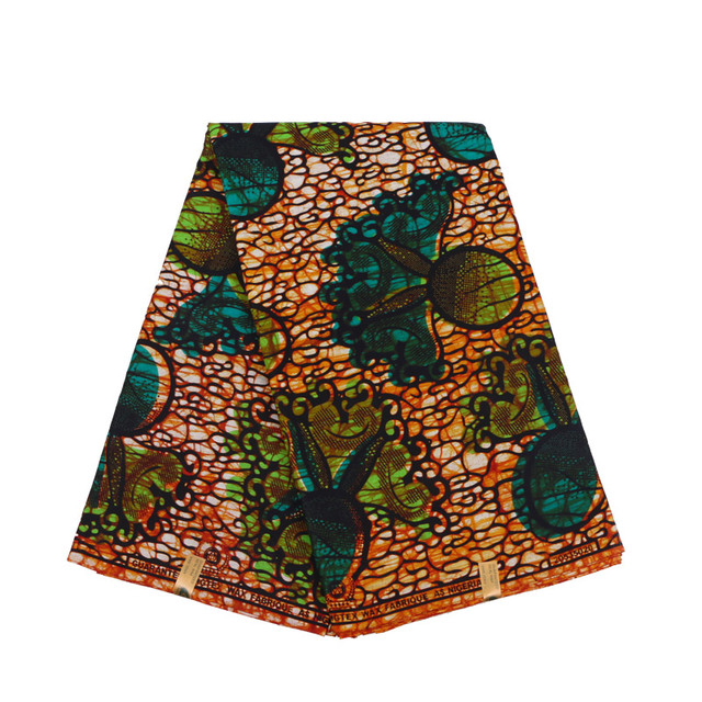 BintaRealWax - afrykańska tkanina bawełniana Ankara - najnowszy wzór do szycia odzieży - Wianko - 27