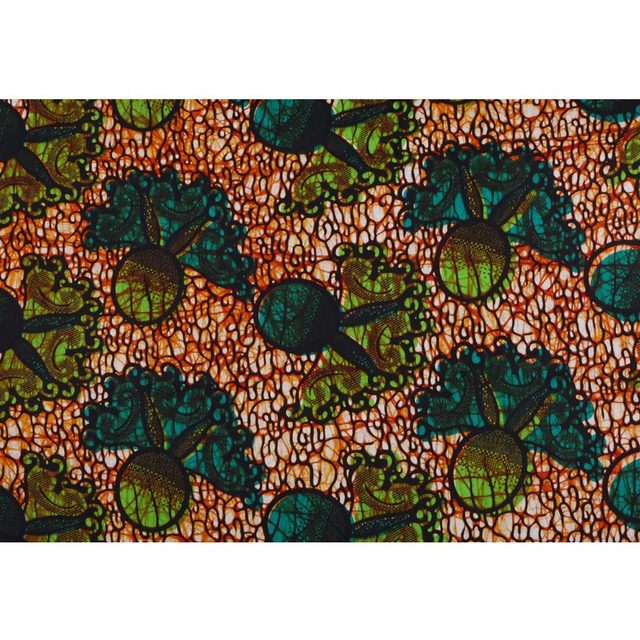 BintaRealWax - afrykańska tkanina bawełniana Ankara - najnowszy wzór do szycia odzieży - Wianko - 28