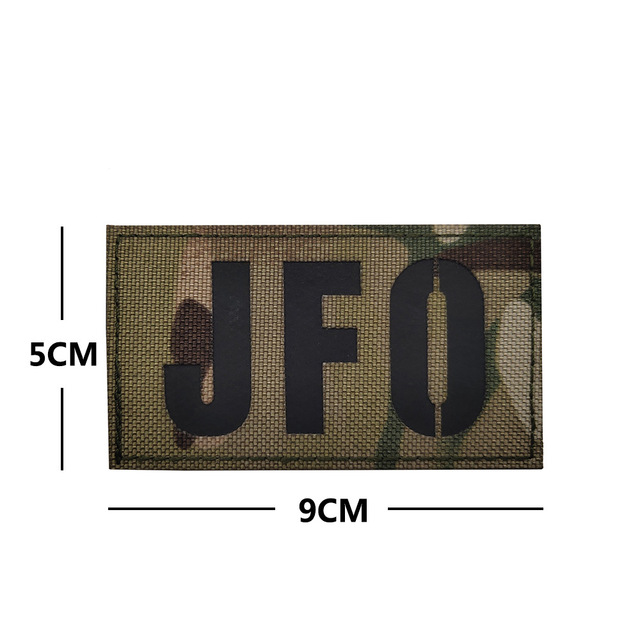 Wojskowe łatki odblaskowe Multicam IR Velcros z podczerwienią do sił specjalnych SF K9 medyk USAF - Wianko - 2