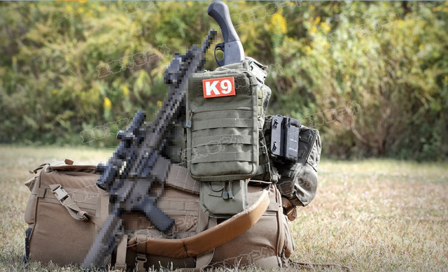 Wojskowe łatki odblaskowe Multicam IR Velcros z podczerwienią do sił specjalnych SF K9 medyk USAF - Wianko - 7