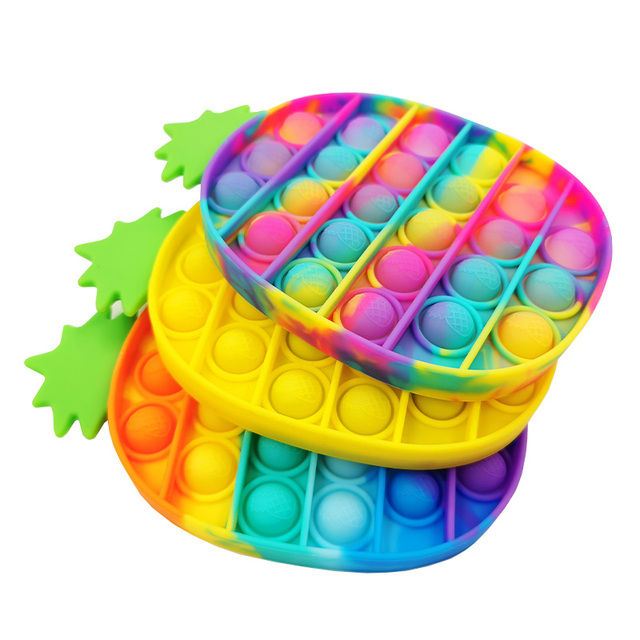 Zabawka antystresowa Rainbow Push Bubble do złagodzenia stresu i pobudzenia zmysłów - Wianko - 2