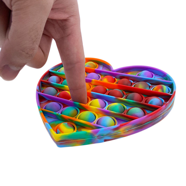 Zabawka antystresowa Rainbow Push Bubble do złagodzenia stresu i pobudzenia zmysłów - Wianko - 11